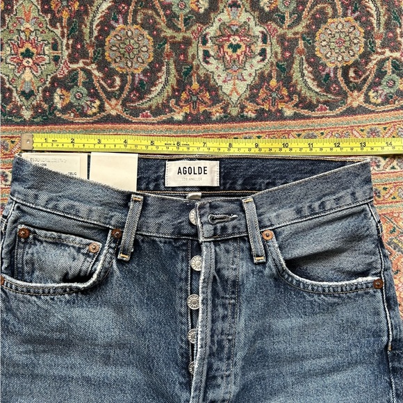 Agolde 90’s Crop Straight Jeans - Picture 5 of 8